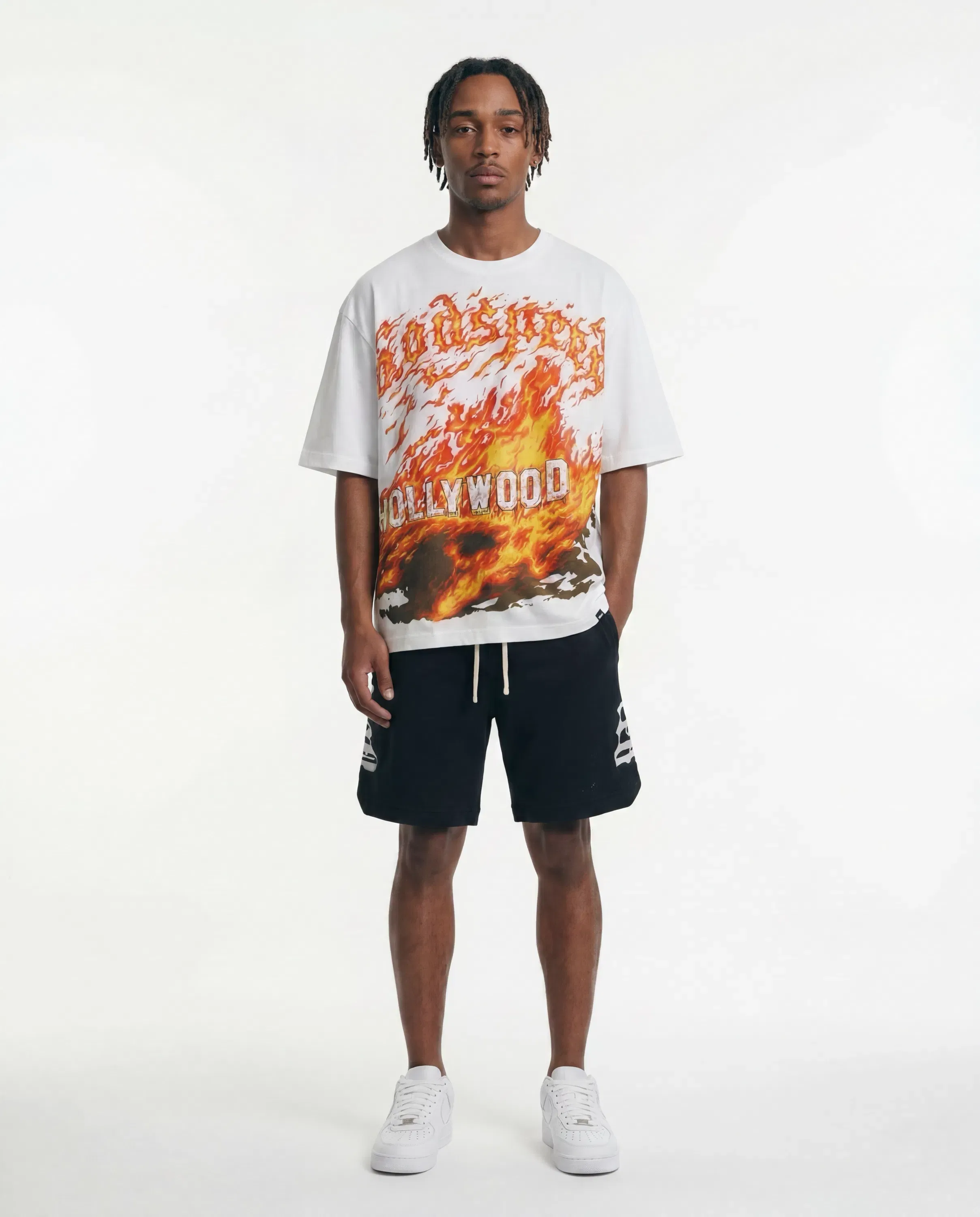 Godspeed Hollywood Inferno II NG Tee White