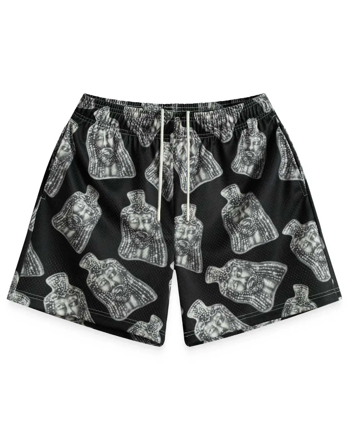 Bravest Studios Jesus Piece Shorts Black