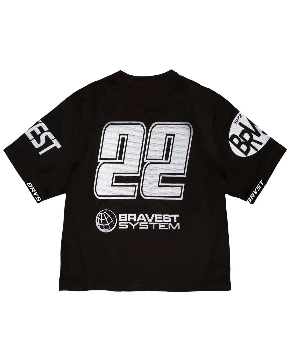 Bravest Studios Eagle Lacrosse Jersey Black