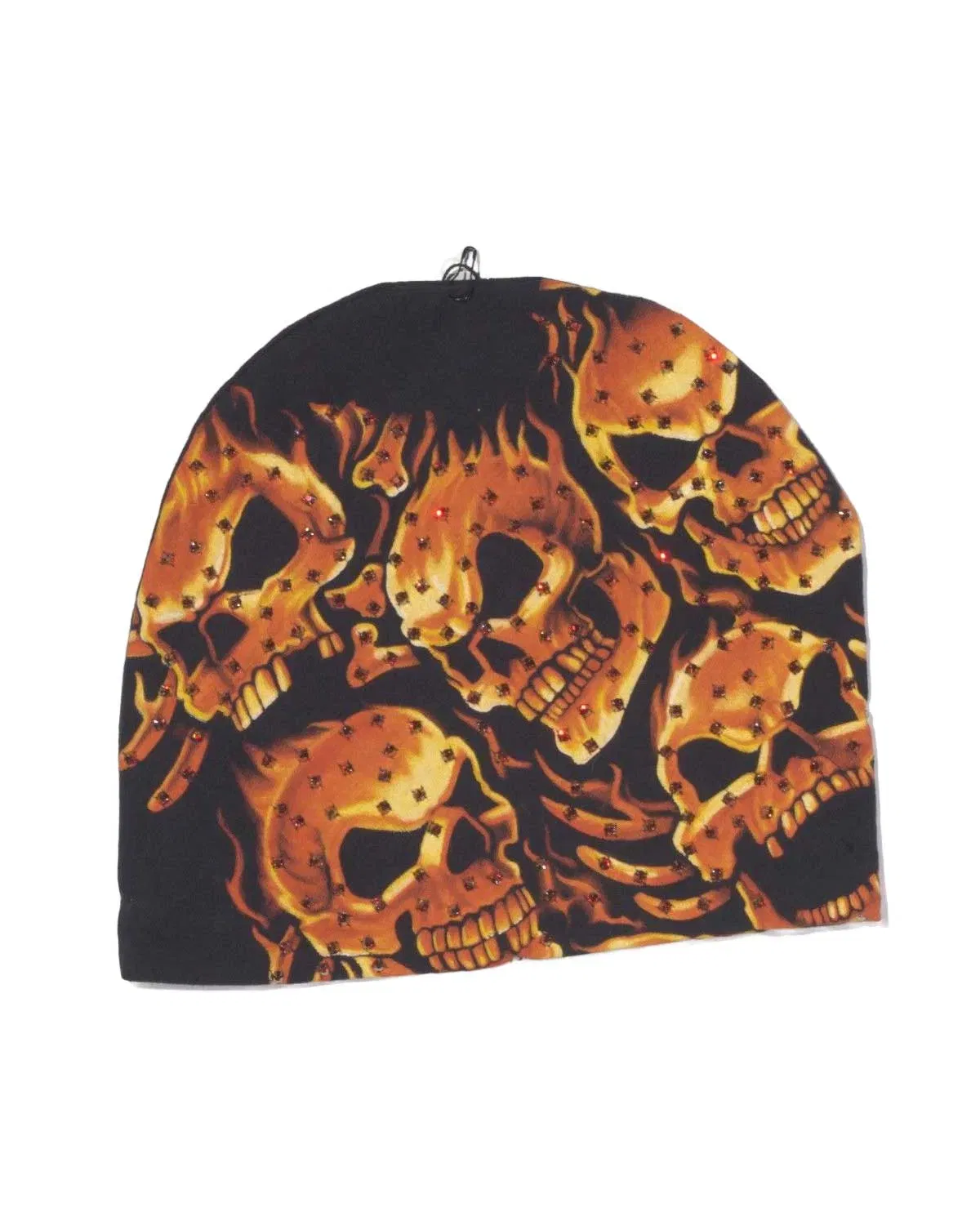 Bossi Vintage Rhinestone Beanie Black