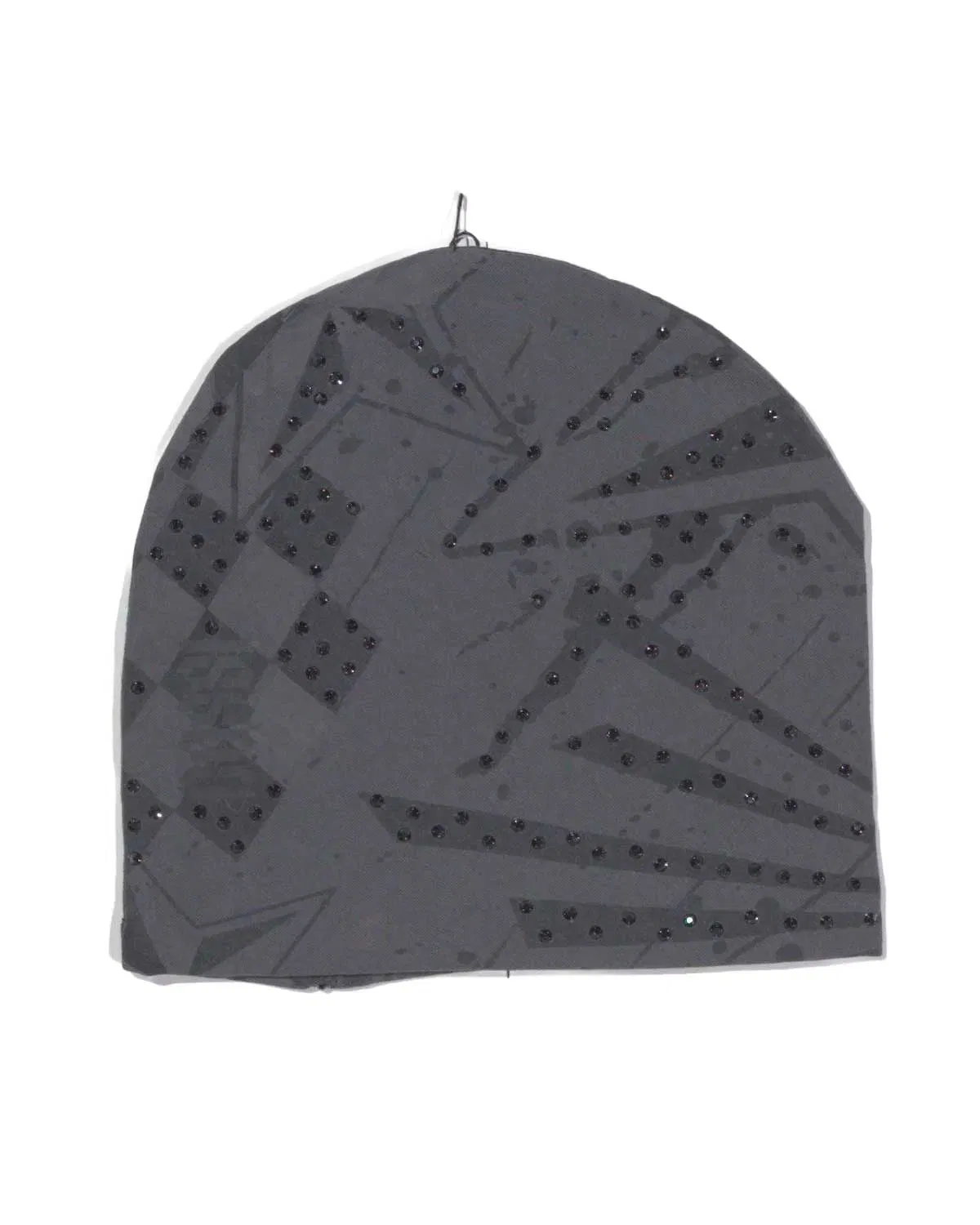 Bossi Vintage Rhinestone Beanie Black/Blue