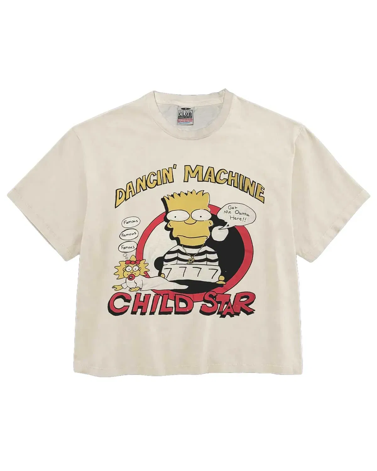 Triple Seven Triple Sevens Child Star Tee White