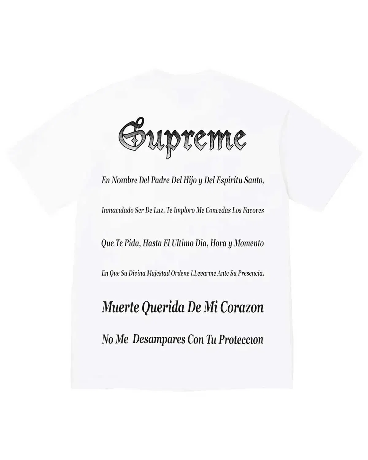 Supreme Grim Reaper Tee White