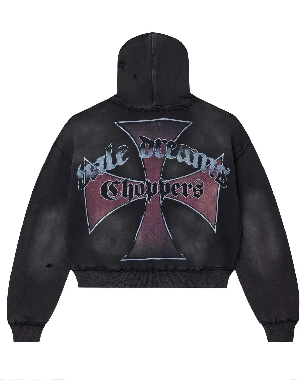 Vale Forever Chopper Pullover Hoodie Black