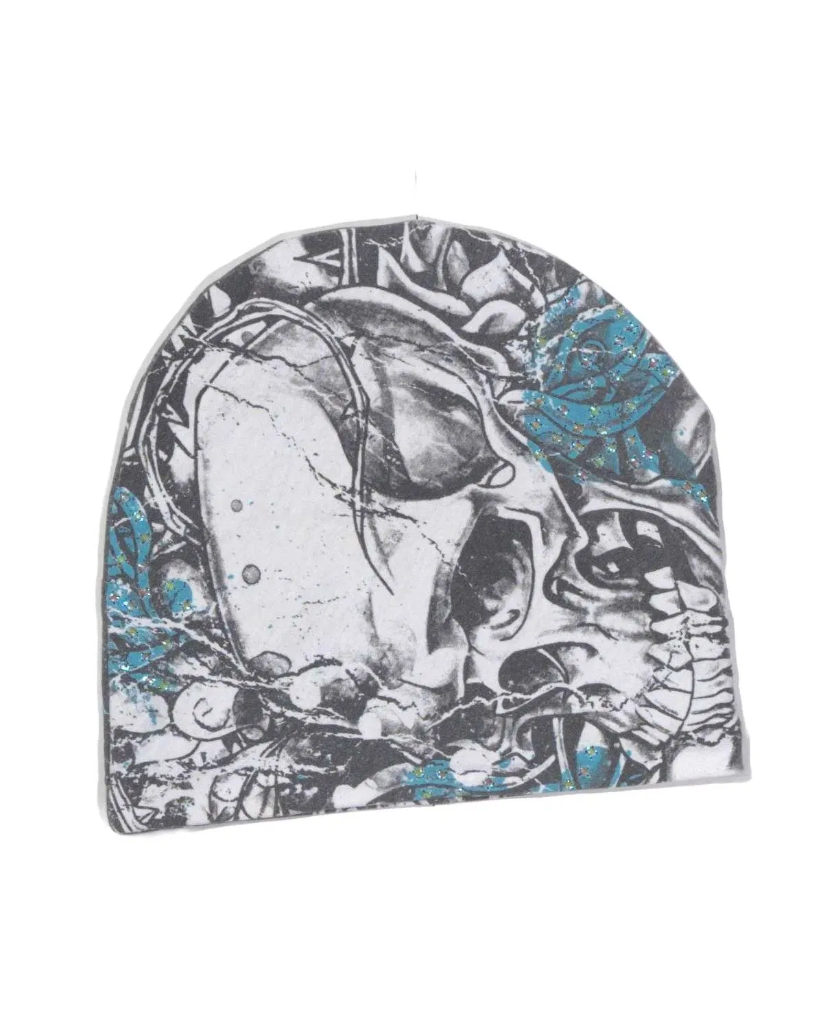 Bossi Vintage Rhinestone Beanie Black/White