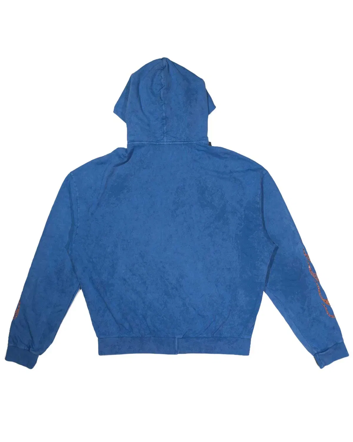 Bossi Vintage Rhinestone Hoodie Blue/Orange