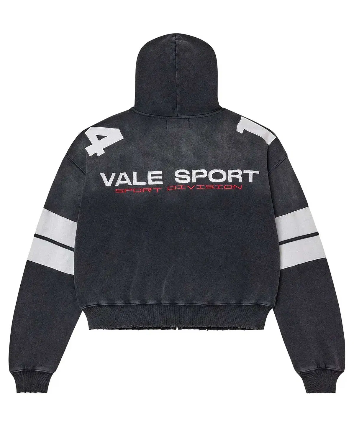 Vale Forever Jerzee Zip Up Hoodie Black