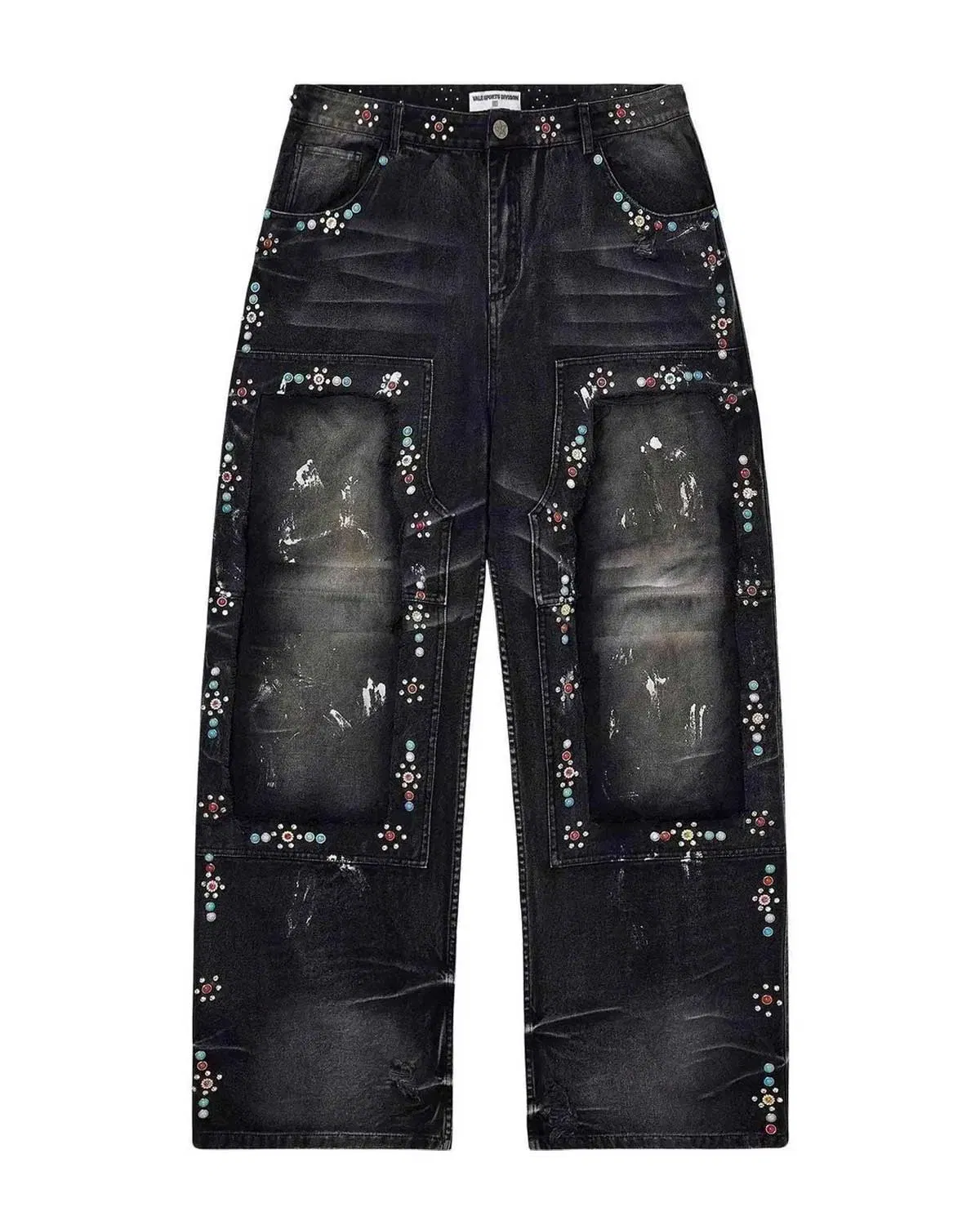 Vale Forever DIY Carpenter Jeans Black