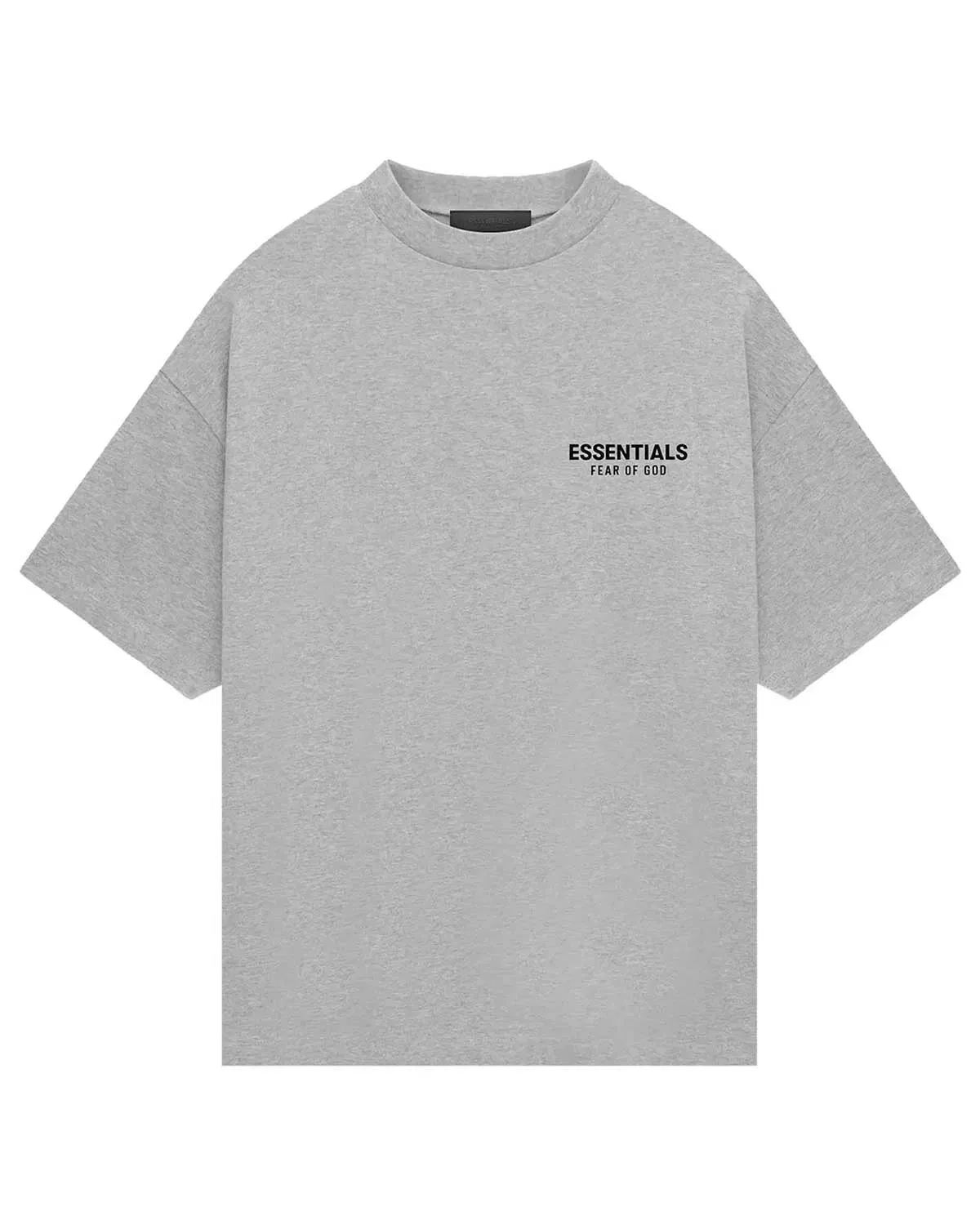 Fear of God Essentials Essentials Jersey Crewneck Tee Light Heather Grey