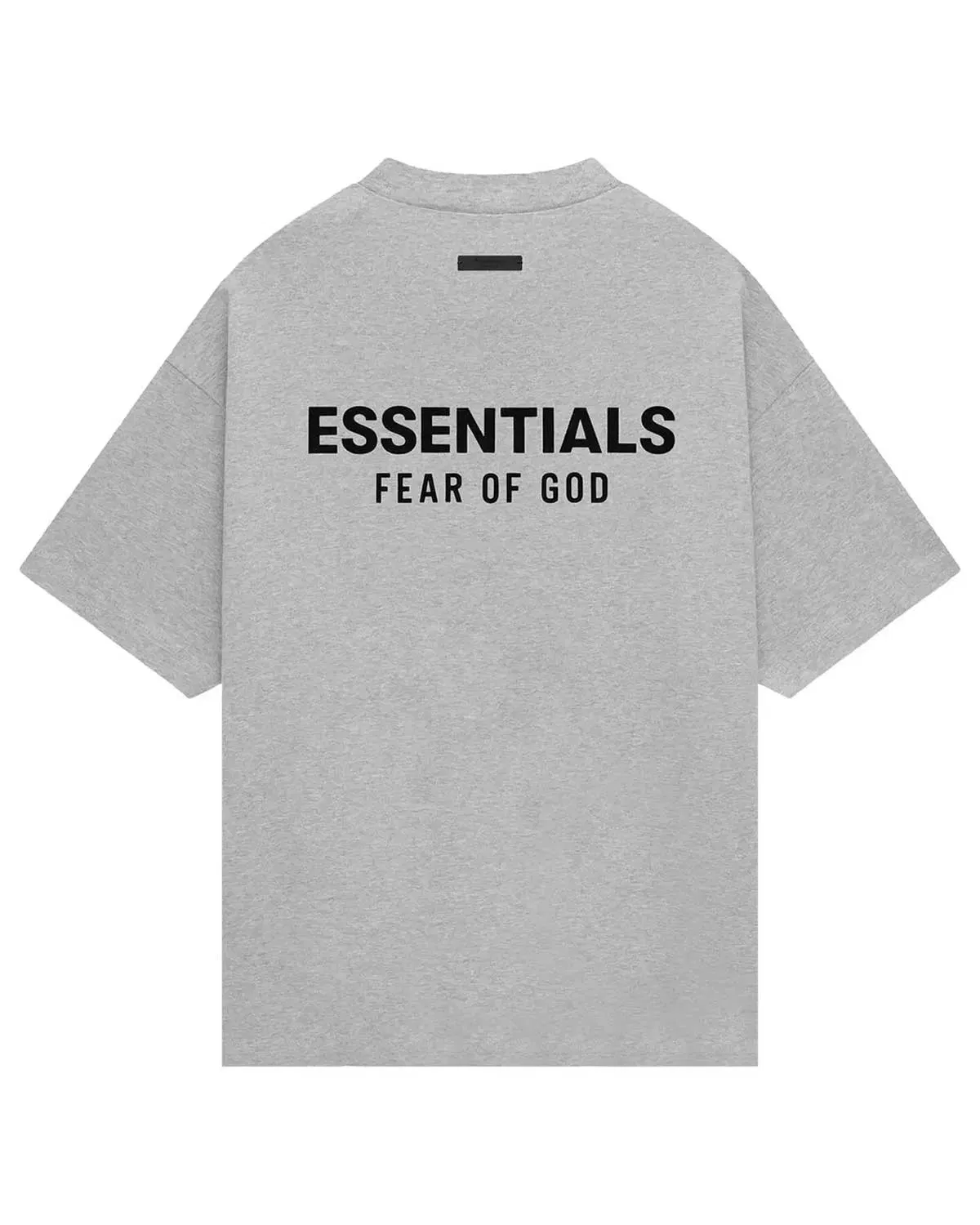Fear of God Essentials Essentials Jersey Crewneck Tee Light Heather Grey