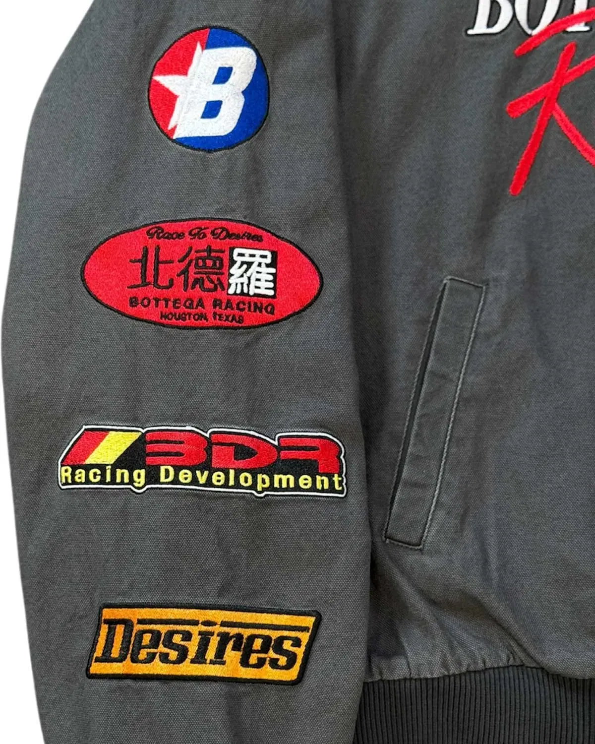 Bottega Desires Race Jacket Grey