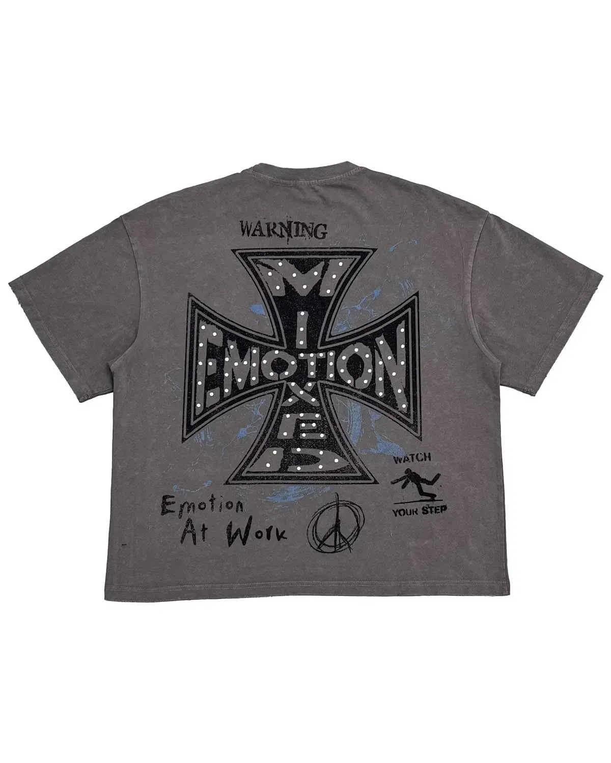 Mixed Emotions Friends Tee Grey