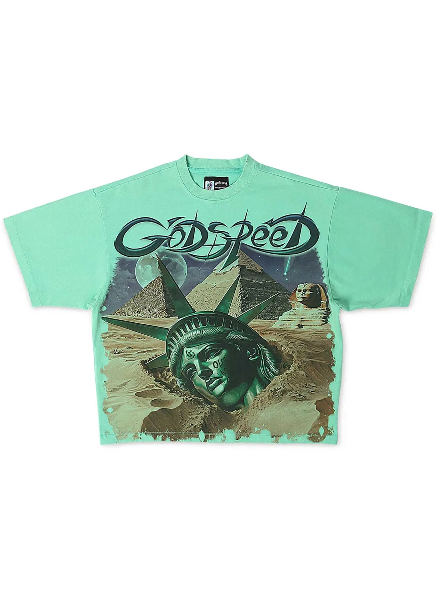 Godspeed Mother Cairo Tee Teal