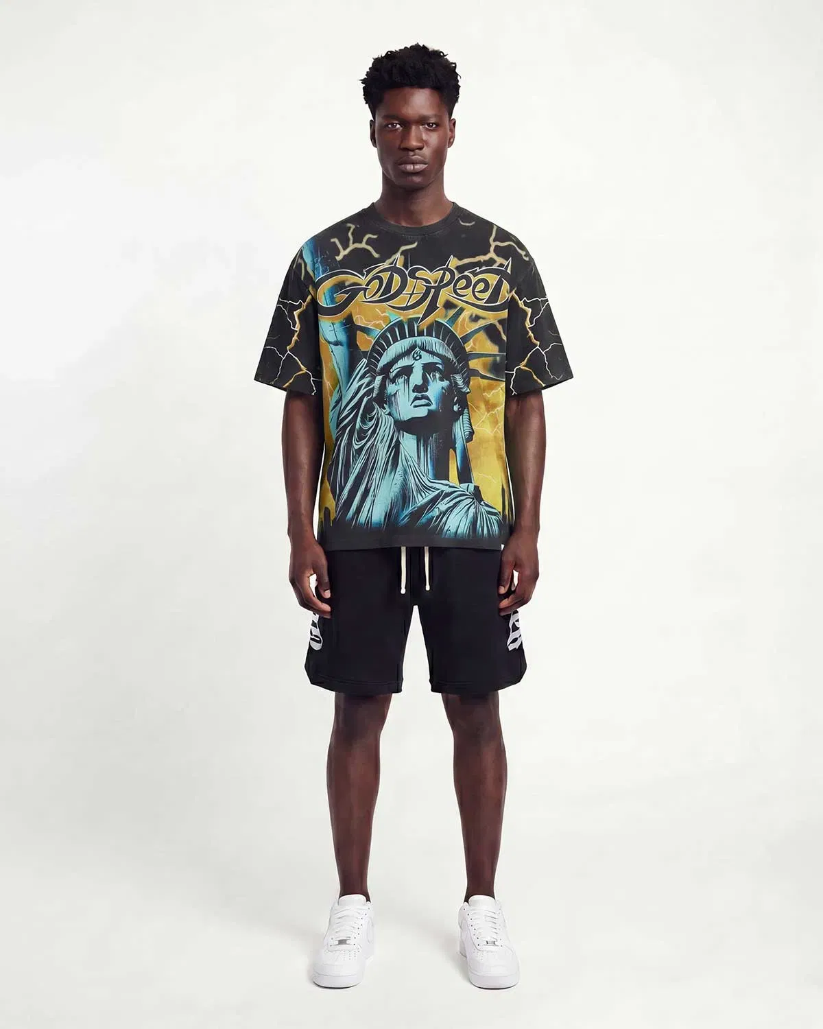 Godspeed Voltage Tee Black/Yellow