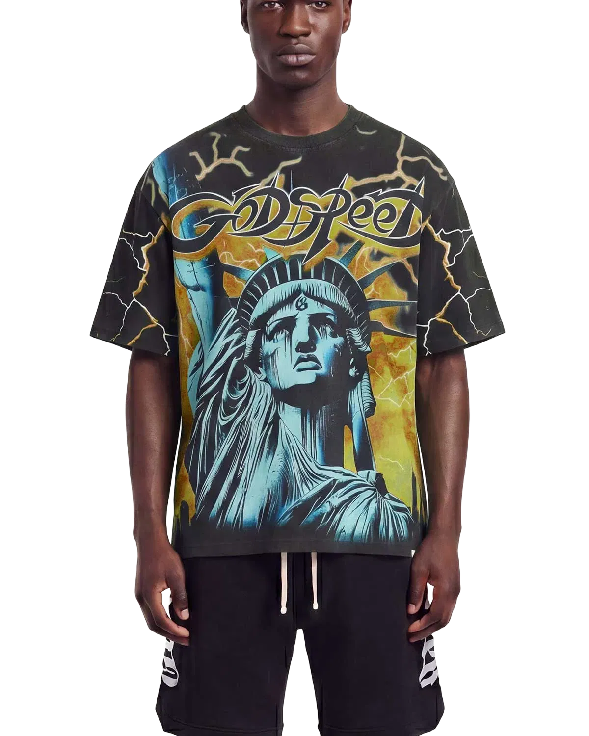 Godspeed Voltage Tee Black/Yellow