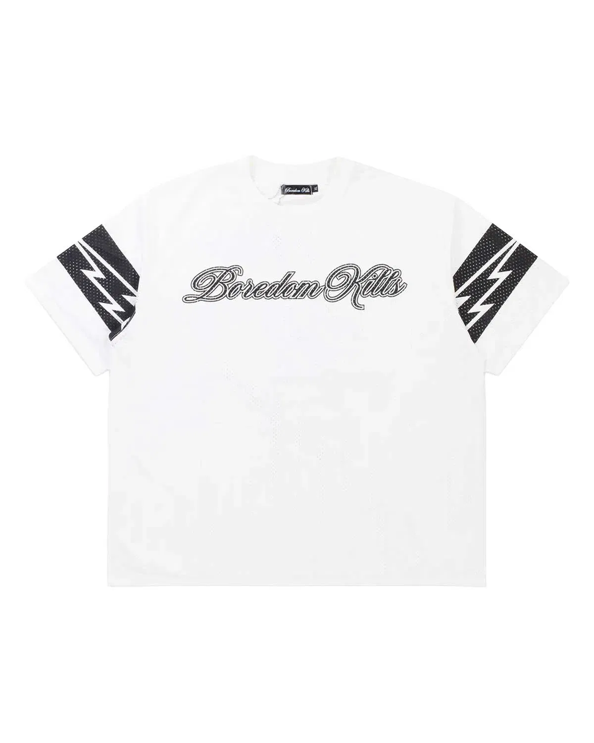 Boredom Kills Mesh Jersey White