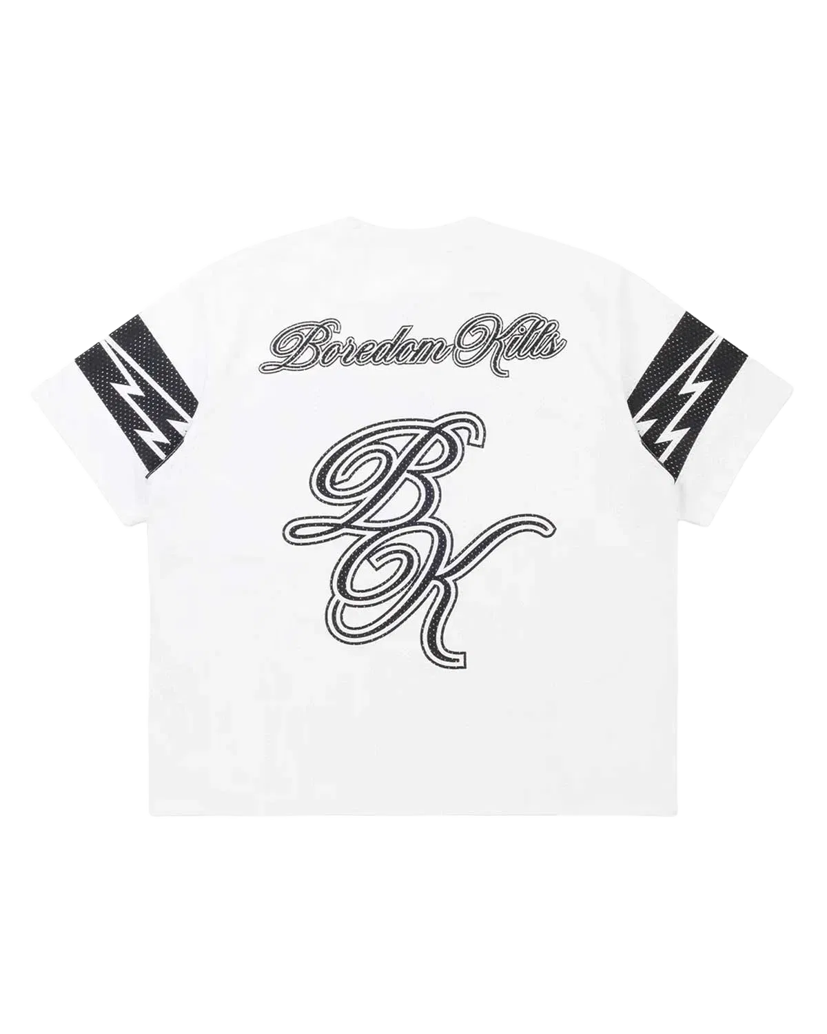 Boredom Kills Mesh Jersey White