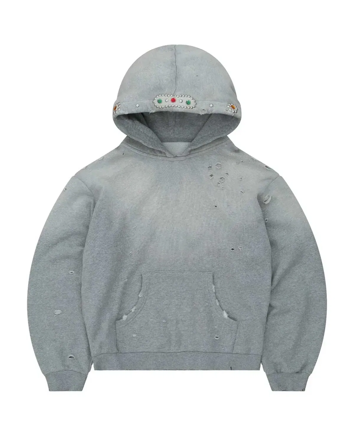 Bravest Studios Sapphire Pullover Hoodie Heather Grey