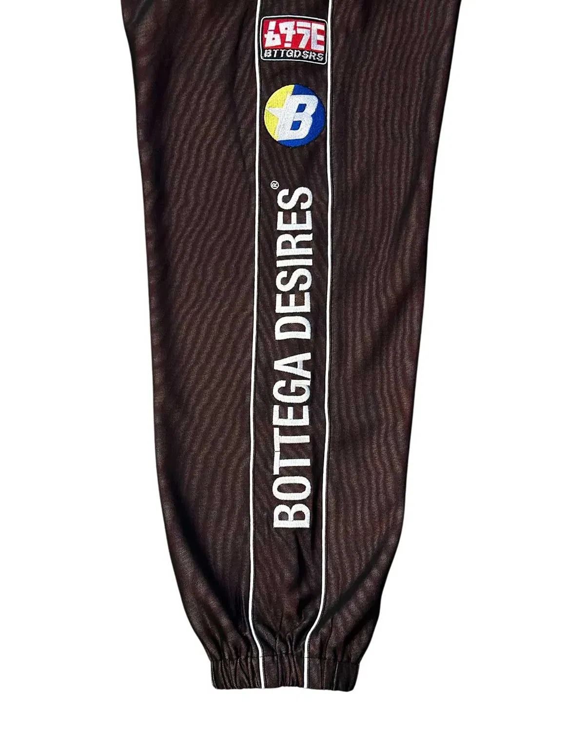 Bottega Desires Race Track Pants Black