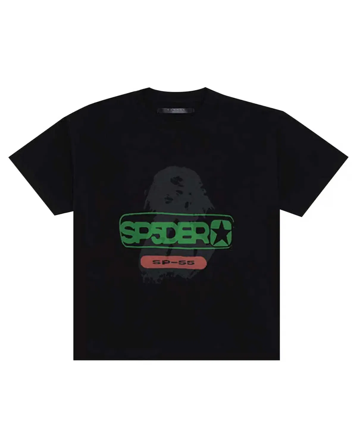 Sp5der Worldwide Sp5der Reunion Oversized Tee Black/Green