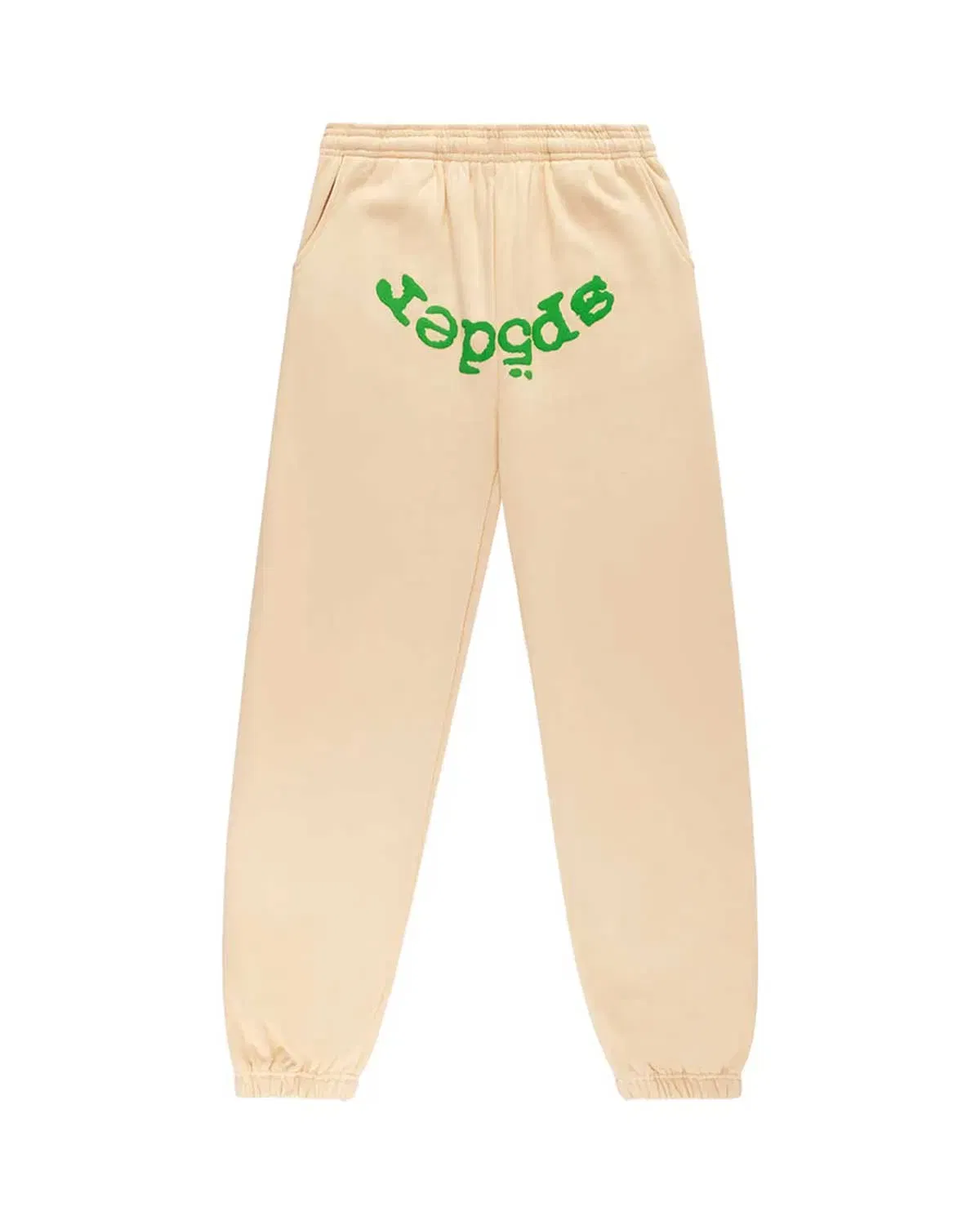 Sp5der Worldwide Sp5der OG Web V2 Sweatpants Cream