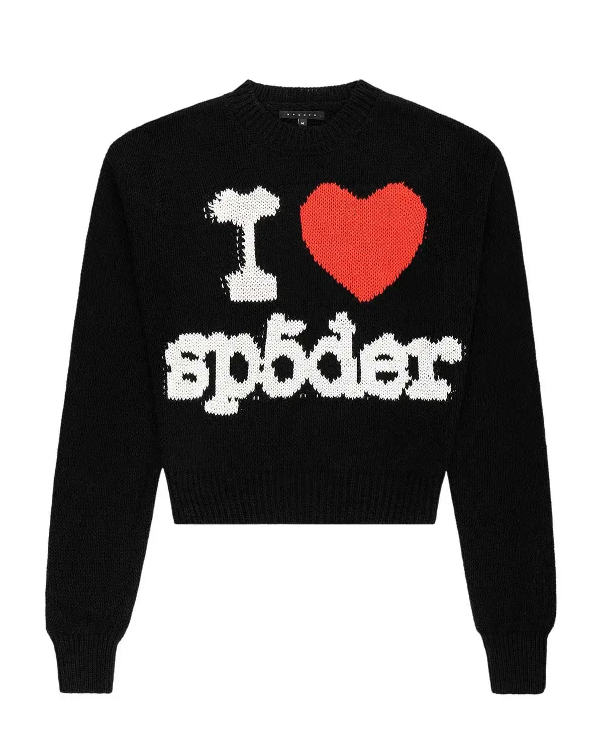 Sp5der Worldwide Sp5der Souvenir Sweater Black