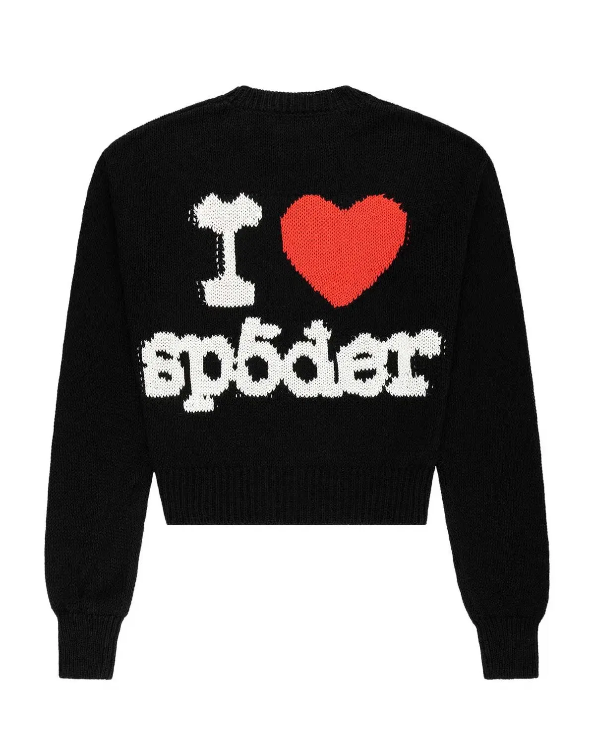 Sp5der Worldwide Sp5der Souvenir Sweater Black