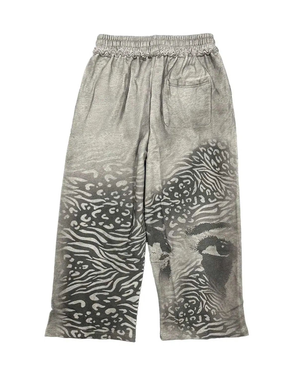 Mixed Emotions Striped Sweatpants Grey
