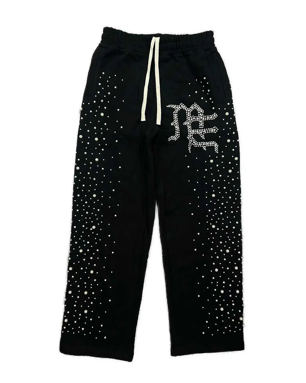 Mixed Emotions Pearl Sweatpants Black