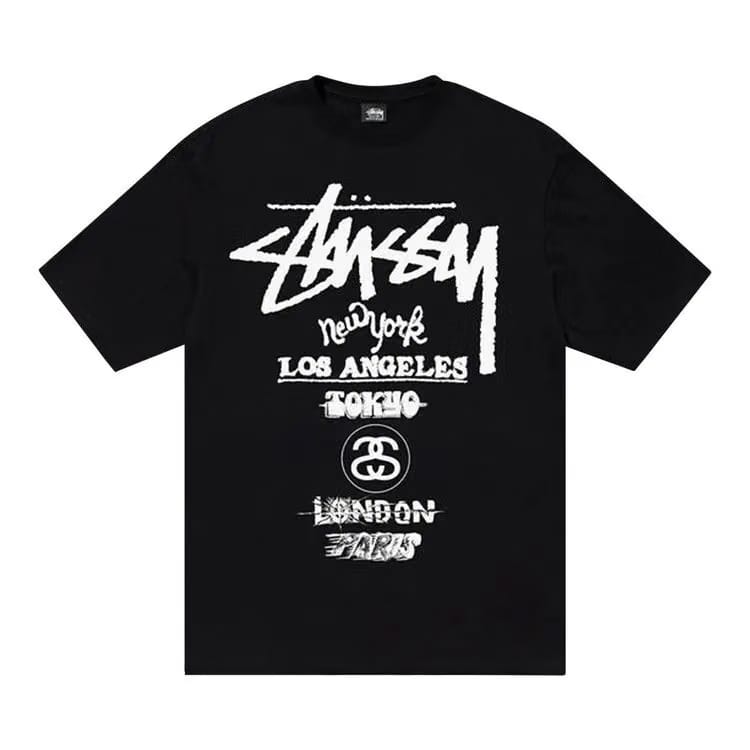Stussy Tour T-Shirt Black