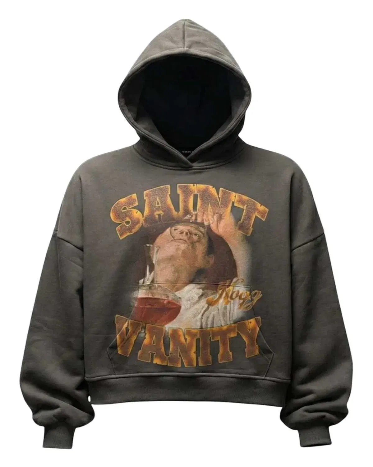 Saint Vanity Hourglass Hoodie Black