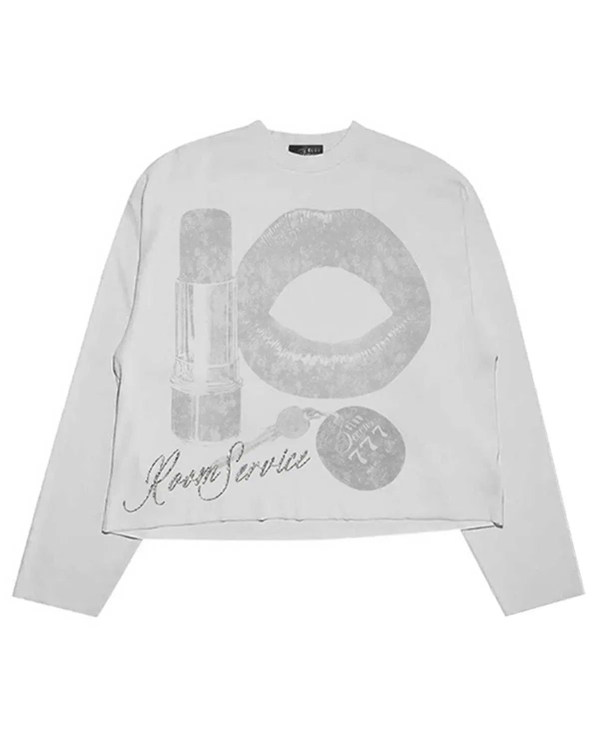 Triple Seven Triple Sevens Room Service L/S Tee White