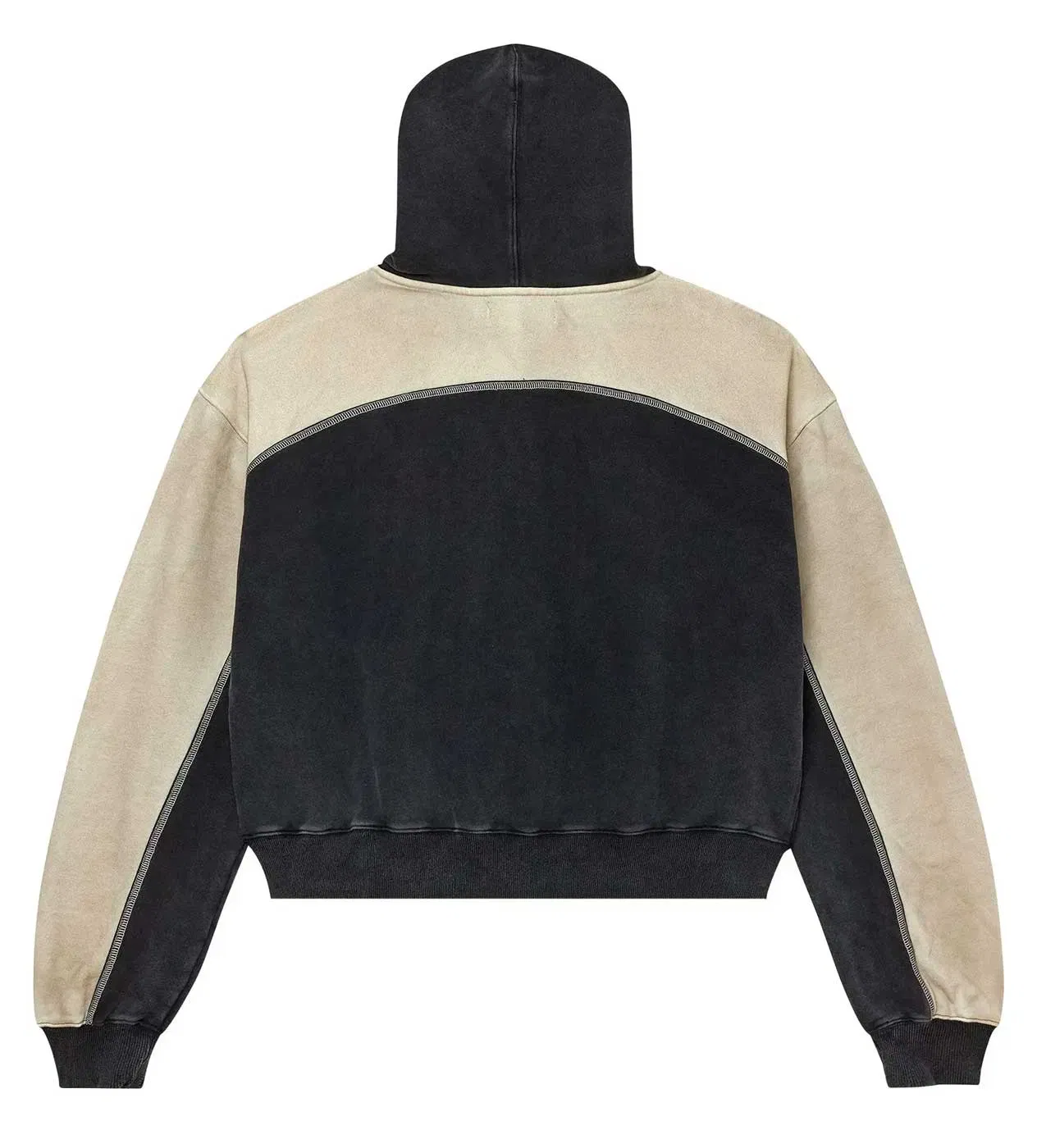 Vale Forever Star Zip Up Hoodie Black