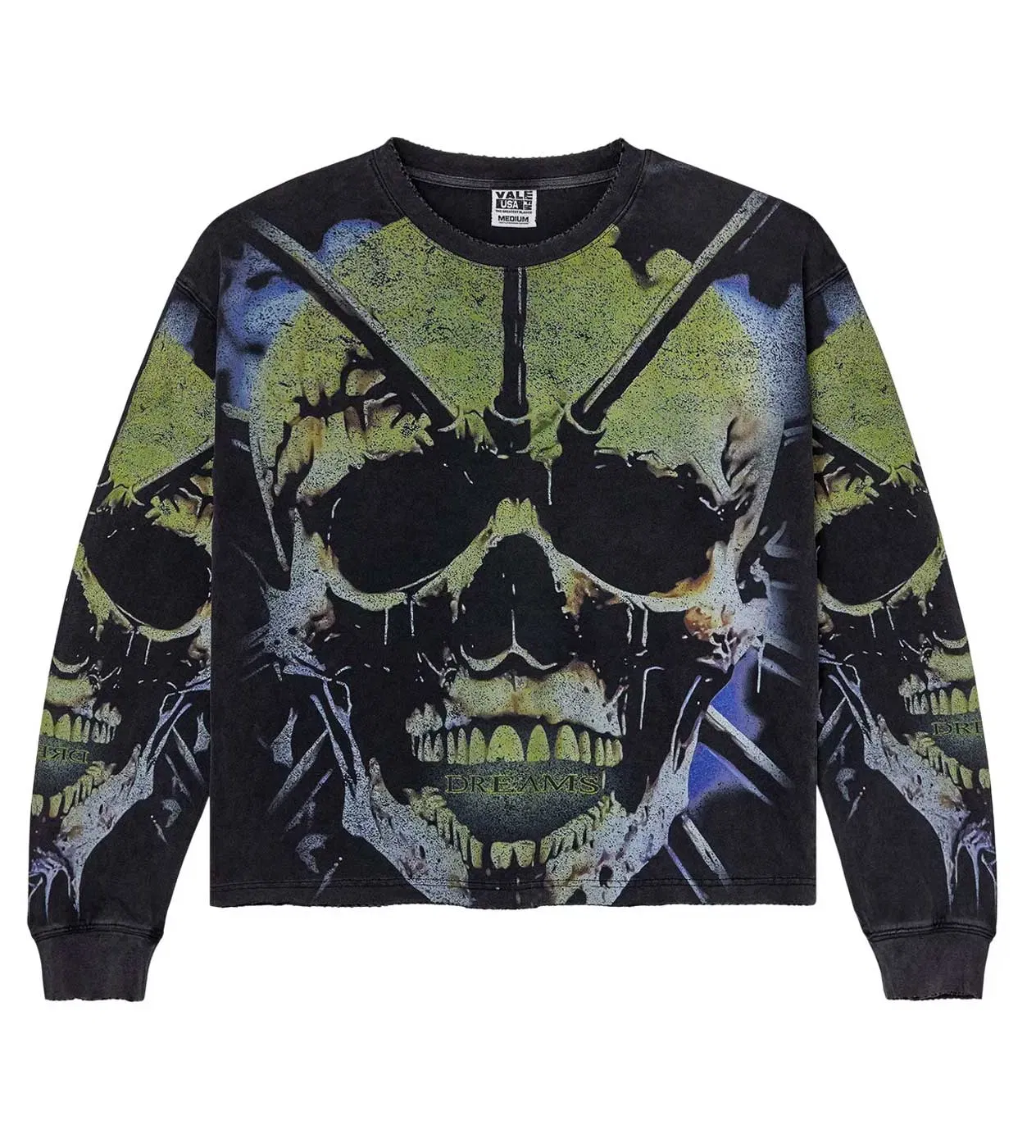 Vale Forever Grave Digger L/S Tee Black