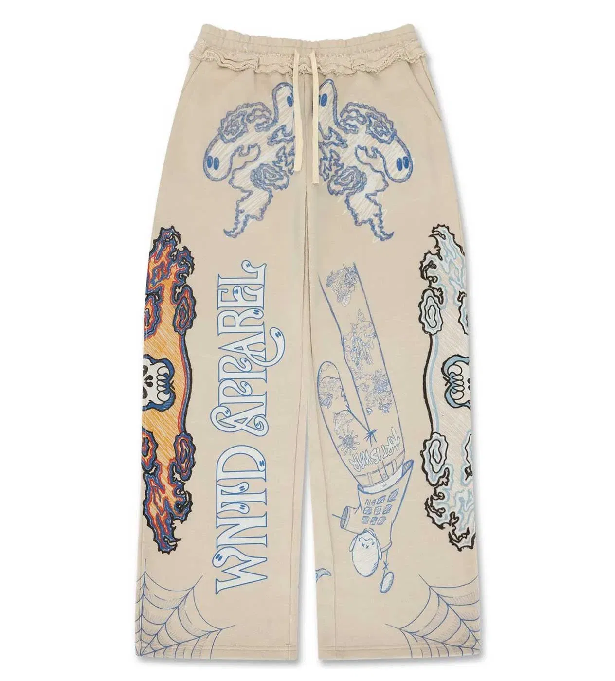 WNTD Apparel WNTD Sketch Sweatpants Cream