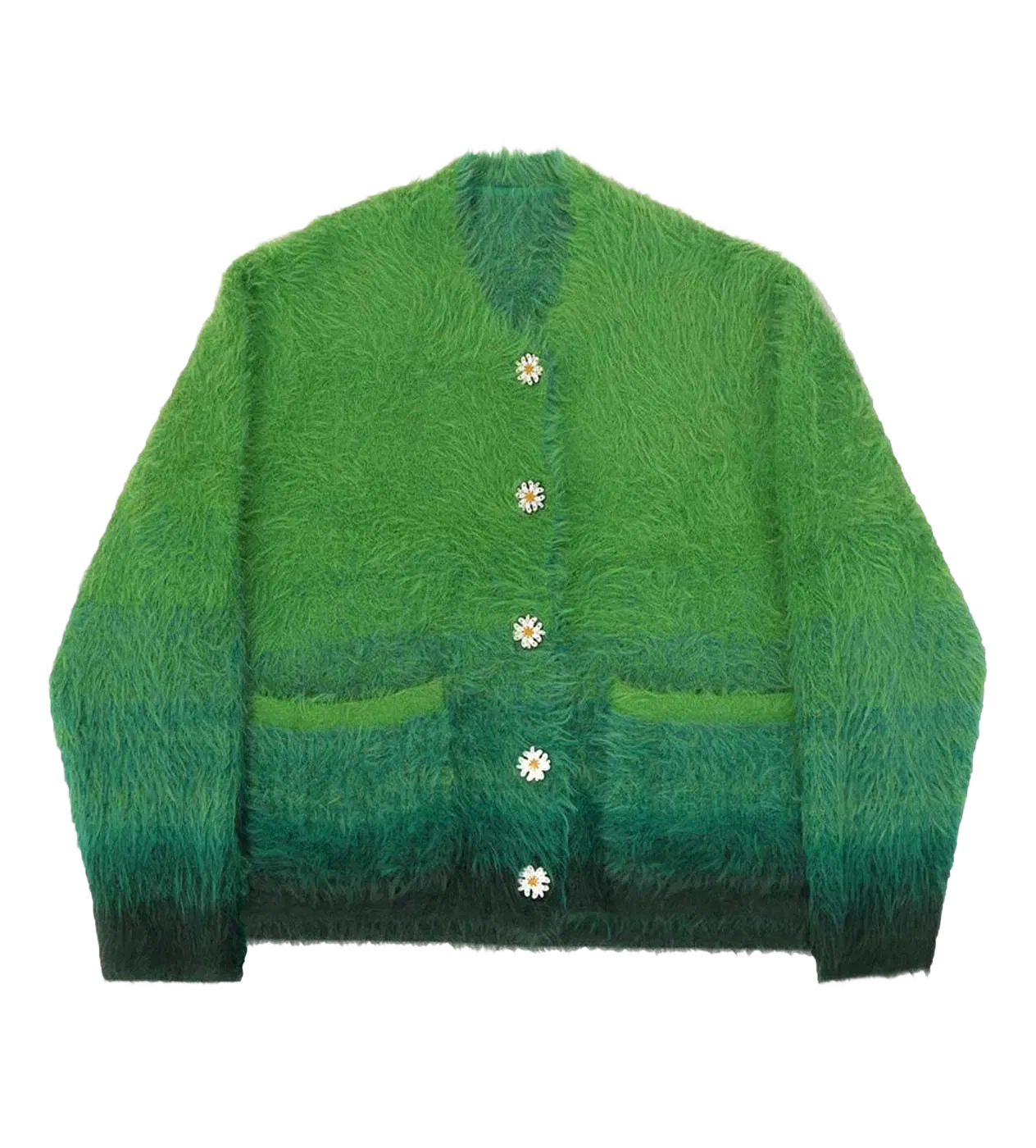 WNTD Apparel WNTD Mohair Cardigan Green