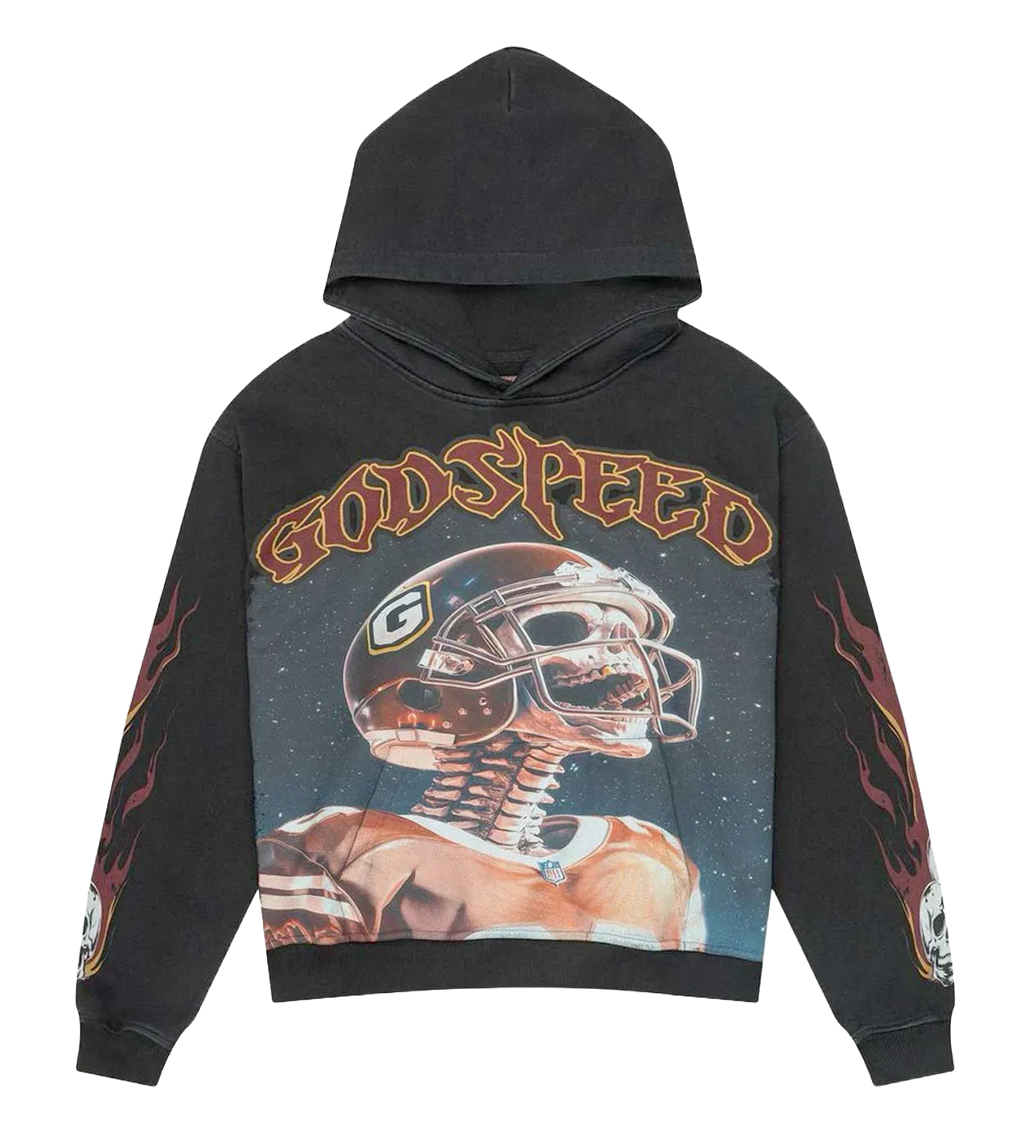Godspeed Morale Hoodie Washed Black
