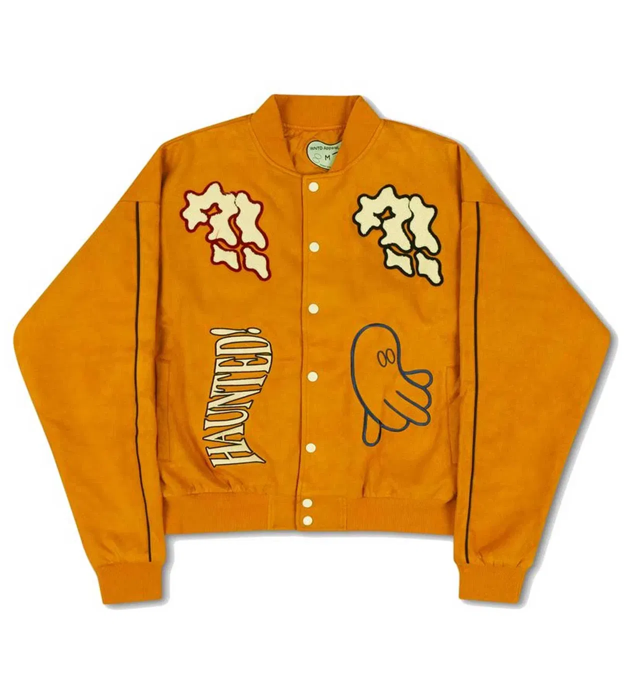 WNTD Apparel WNTD Varsity Bomber Jacket Yellow