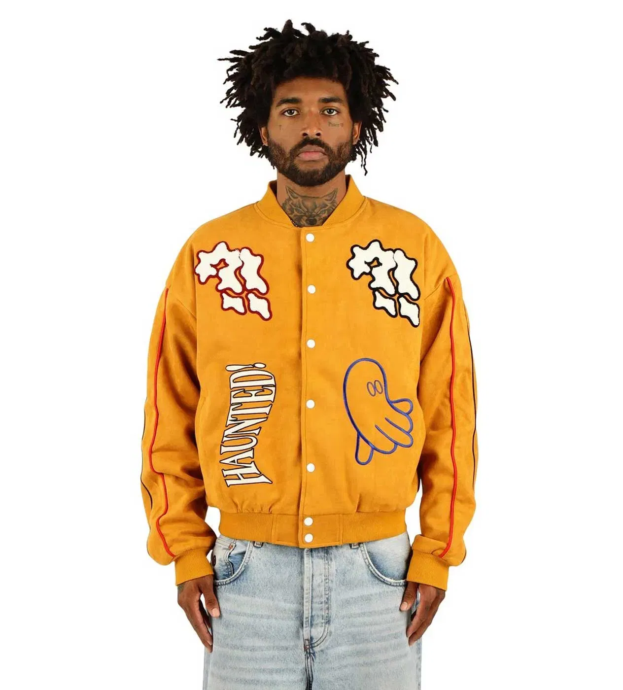WNTD Apparel WNTD Varsity Bomber Jacket Yellow