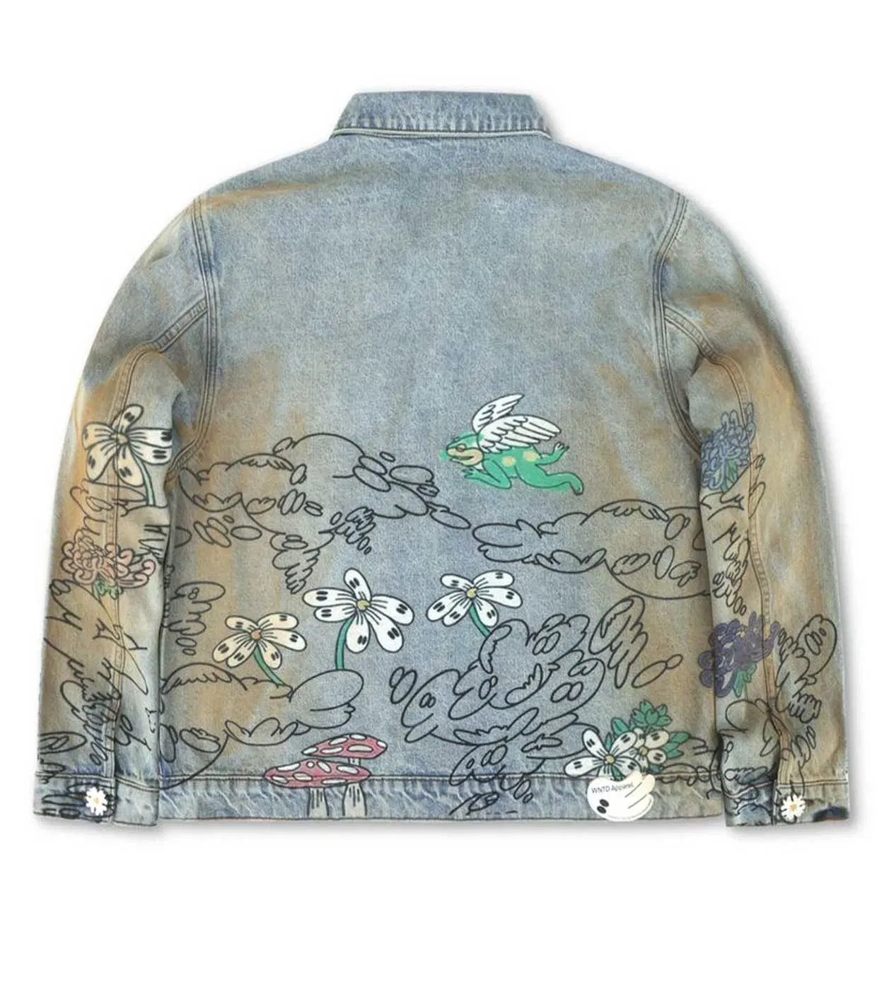 WNTD Apparel WNTD Painters Denim Jacket Wash