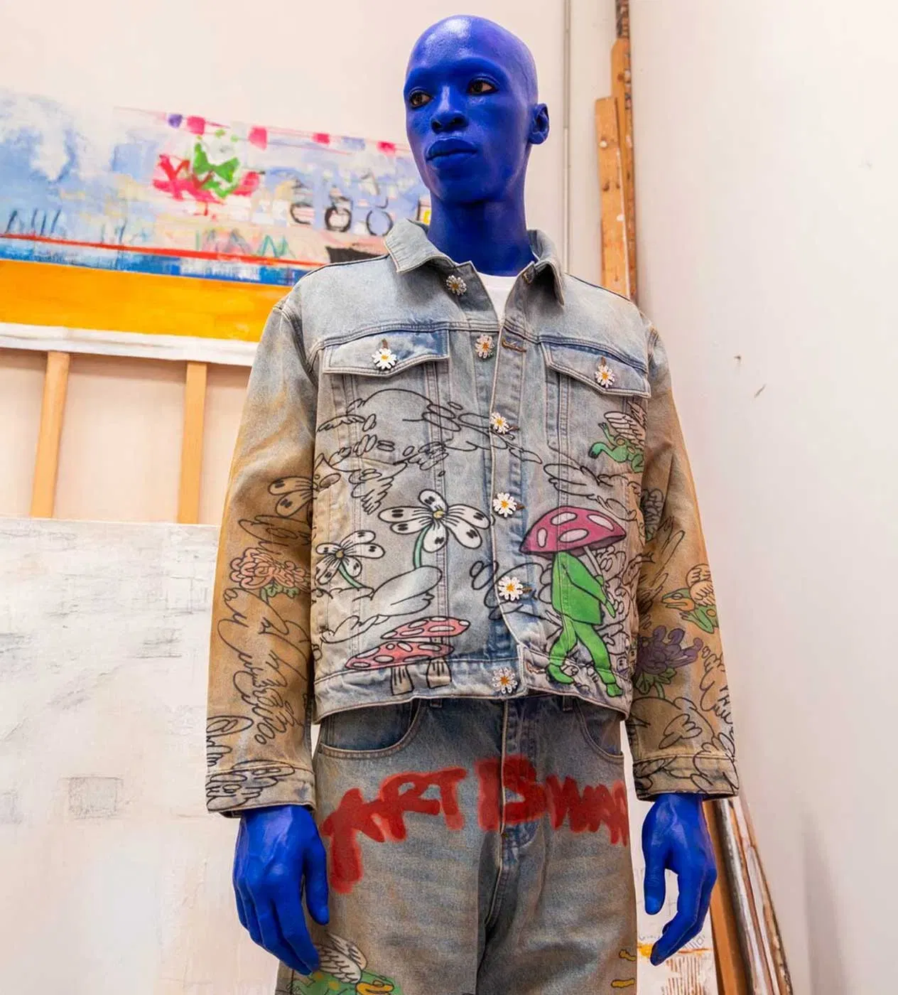 WNTD Apparel WNTD Painters Denim Jacket Wash