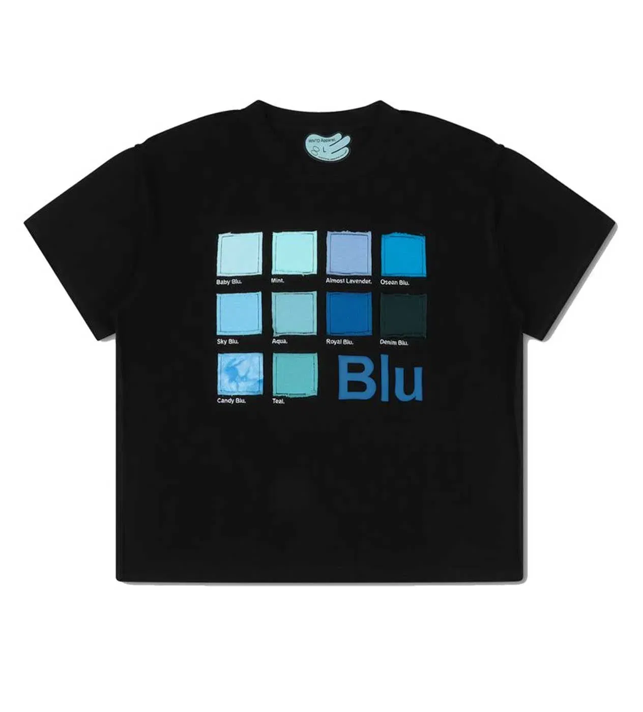 WNTD Apparel WNTD Blu Color Palette Tee Black
