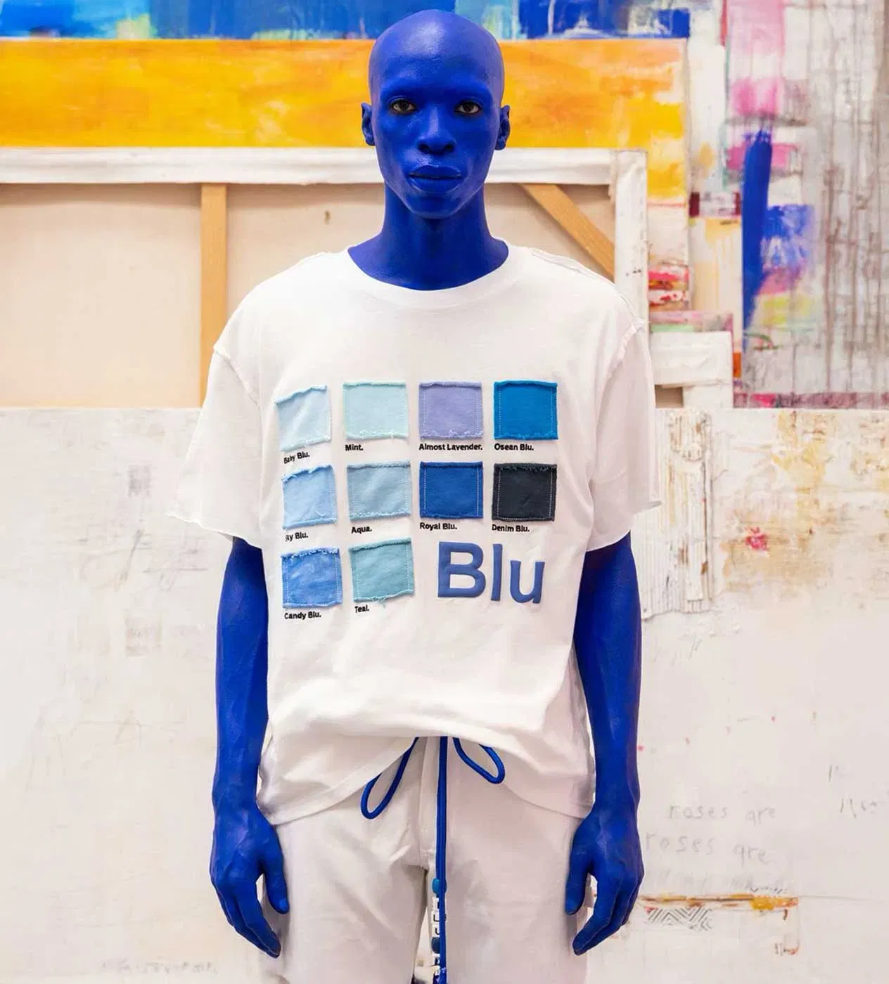 WNTD Apparel WNTD Blu Color Palette Tee White