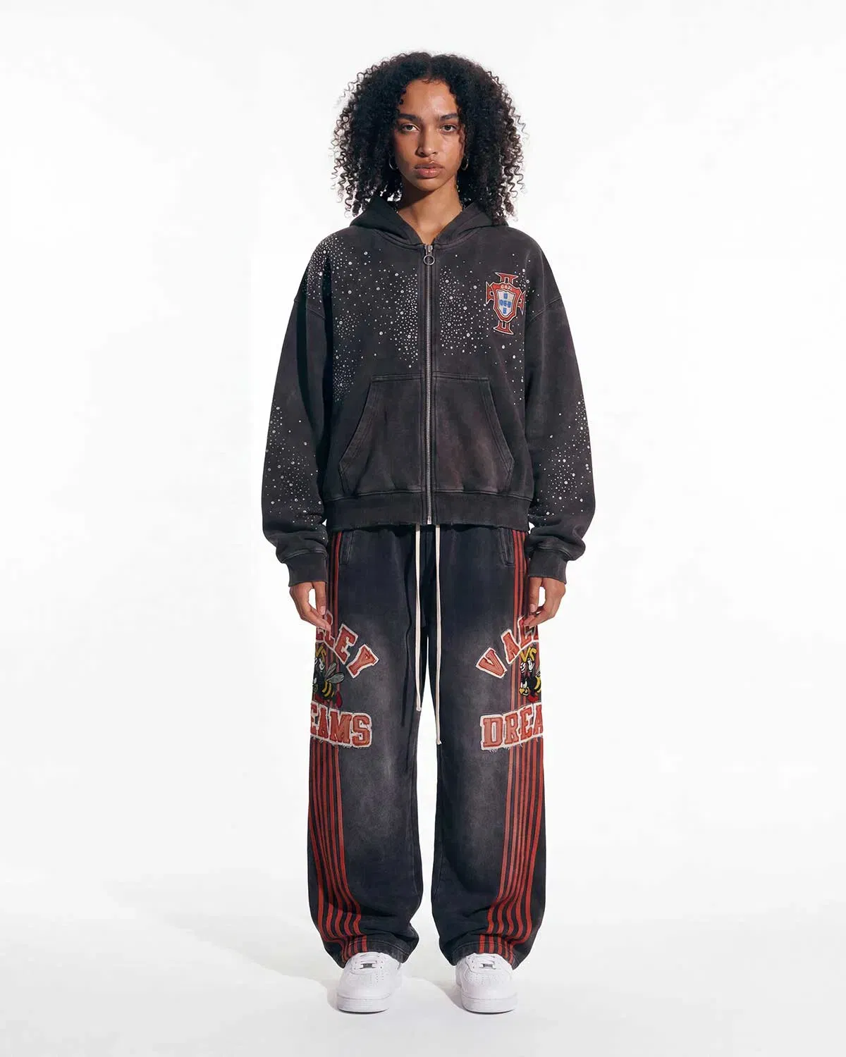 Vale Forever Anthem Sweatpants Black/Red