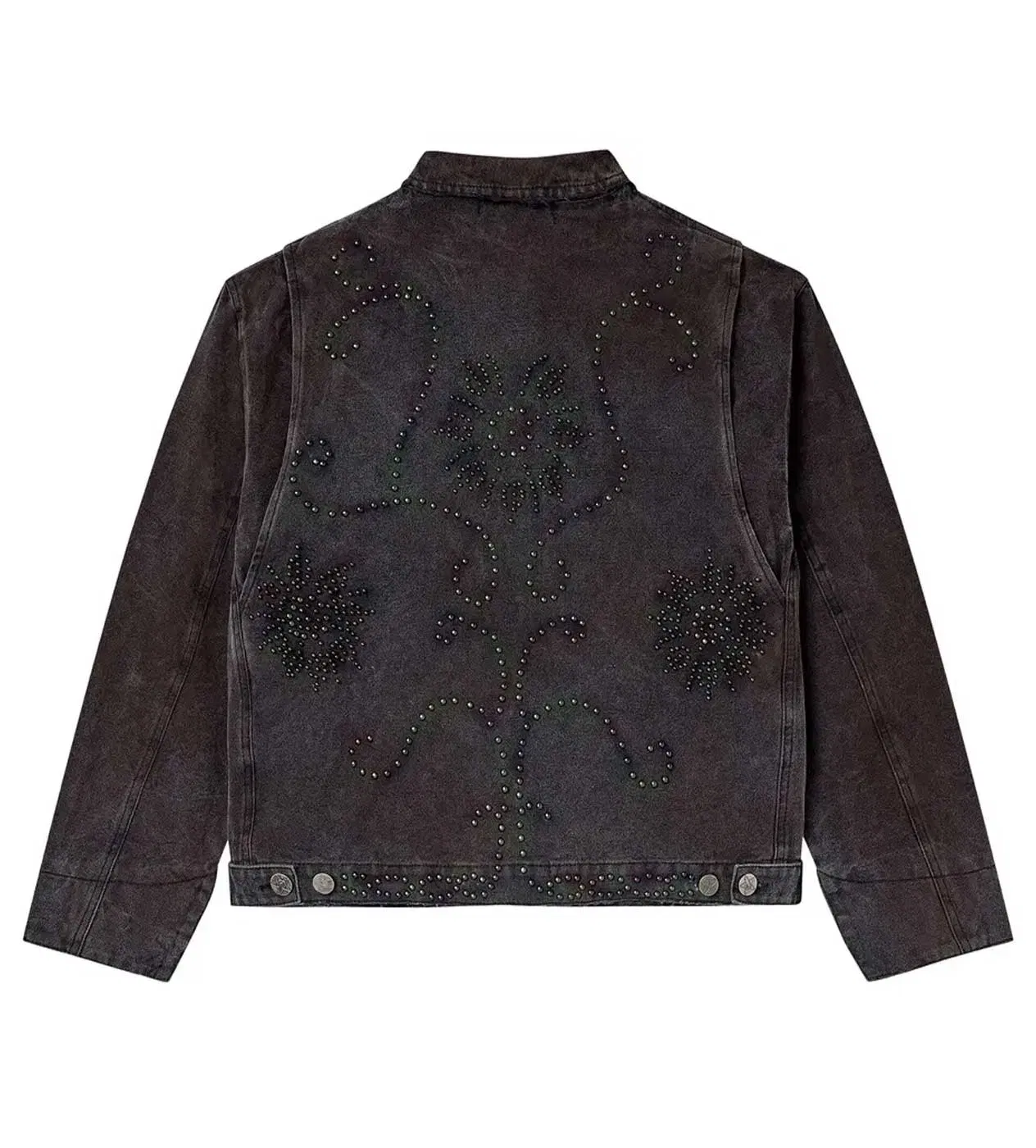 Vale Forever Paranoia Denim Work Jacket Washed Black