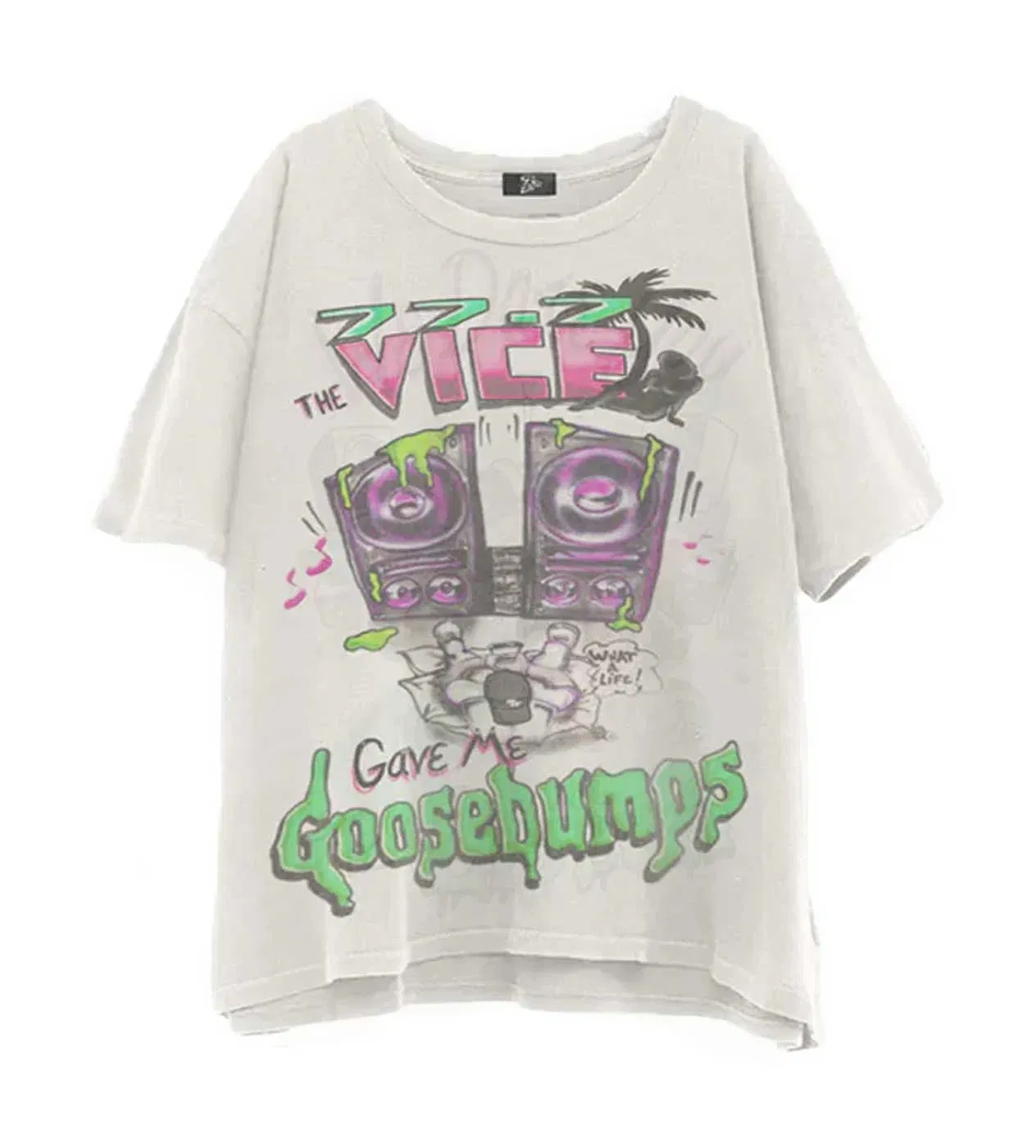 Triple Seven Triple Sevens Goosebumps Tee White