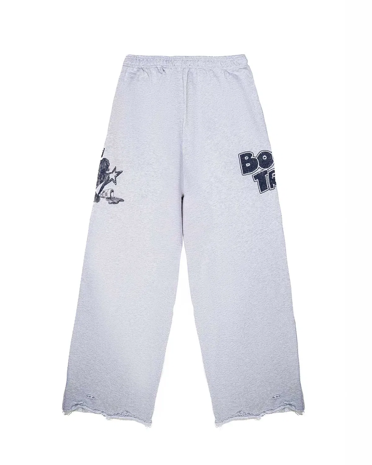 Triple Seven Triple Sevens Trap Logo Sweatpants Grey