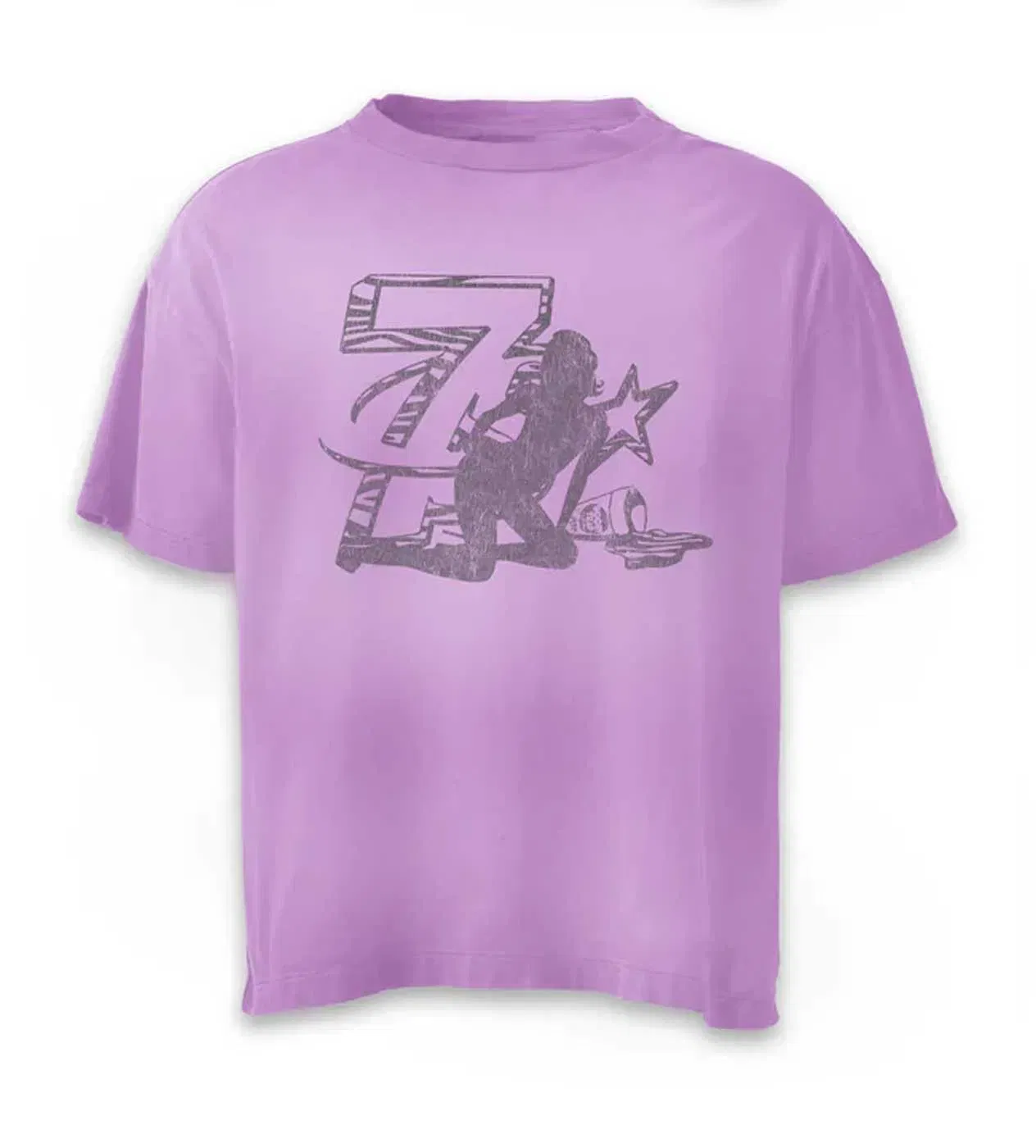 Triple Seven Triple Sevens Booby Trap Security Tee Purple