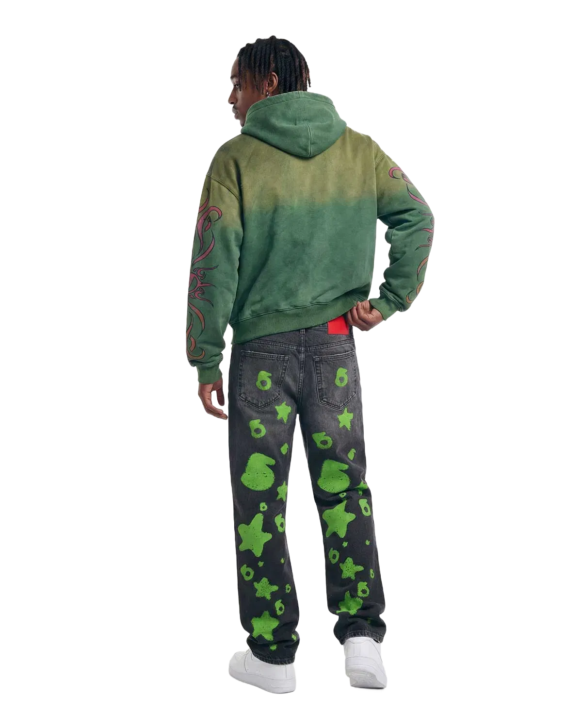 Vale Forever Inferno Zip Up Hoodie Green
