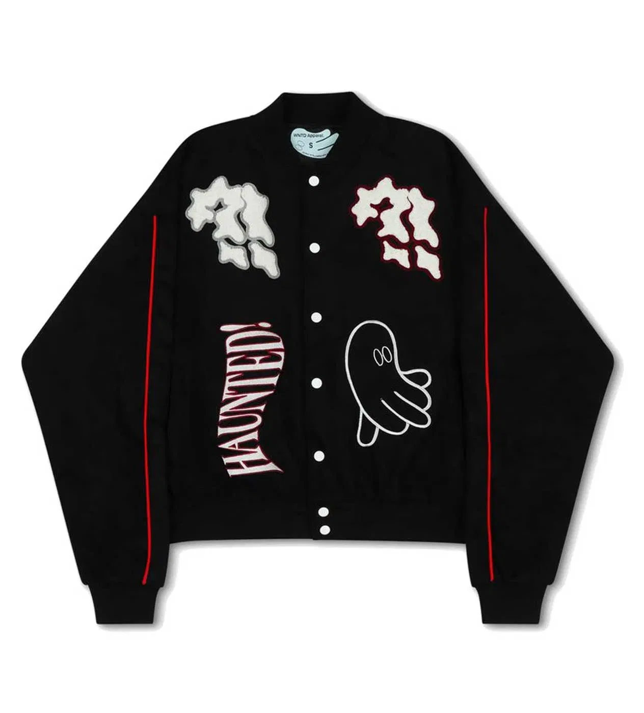 WNTD Apparel WNTD Varsity Bomber Jacket Black